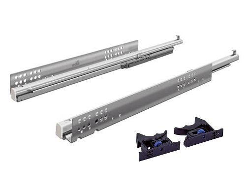 Ladegeleiders Hettich push to open 550 mm Meubelbeslag Online