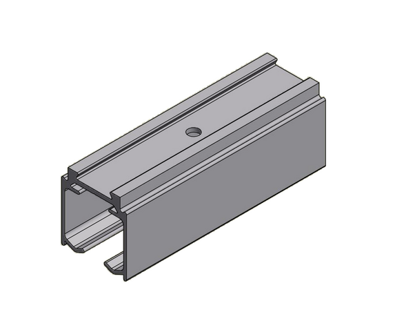 Henderson Rail 280AN Voor Husky Schuifdeurbeslag 2500 Mm Meubelbeslag